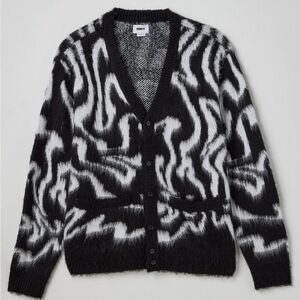 Obey B&W Cozy Cardigan